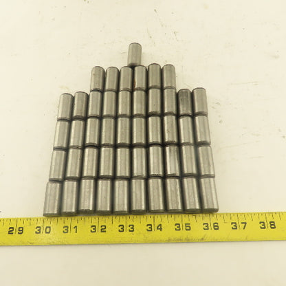 5/8" x 1-1/4" Alloy Steel Dowel Pin Lot Of 47