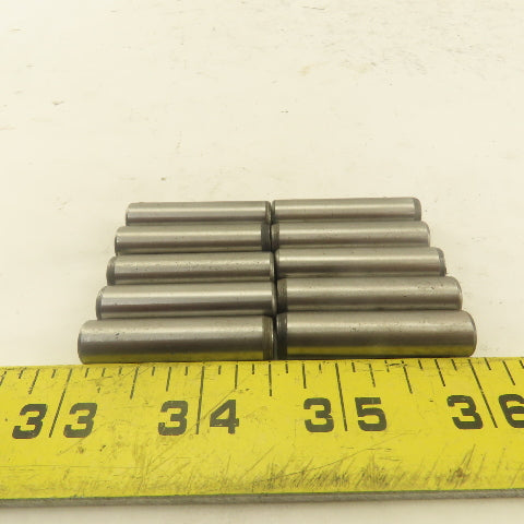 3/8" x 1-1/2" Alloy Steel Dowel Pin Lot Of 10