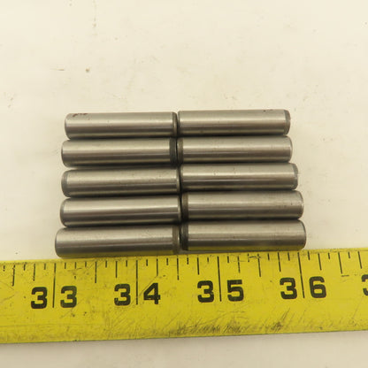 3/8" x 1-1/2" Alloy Steel Dowel Pin Lot Of 10
