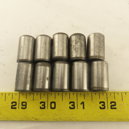 5/8" x 1" Alloy Steel Dowel Pin Lot Of 10