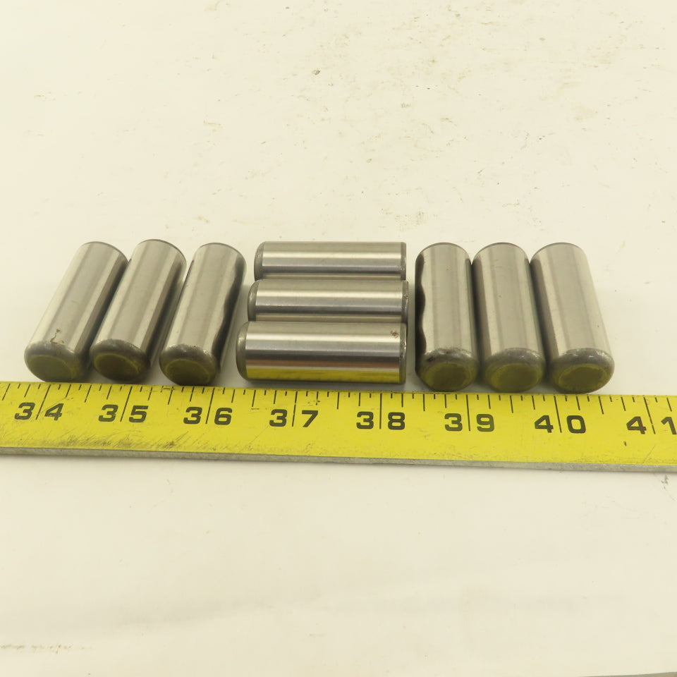 3/4" x 2" Machine Ground Finish Alloy Dowel Pin Lot Of 9