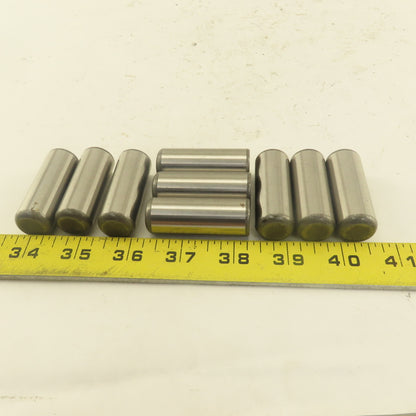 3/4" x 2" Machine Ground Finish Alloy Dowel Pin Lot Of 9