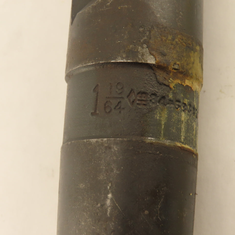 1-19/64" Extra Long Coolant Thru Twist Drill Morse Taper Shank MT4 22" OAL
