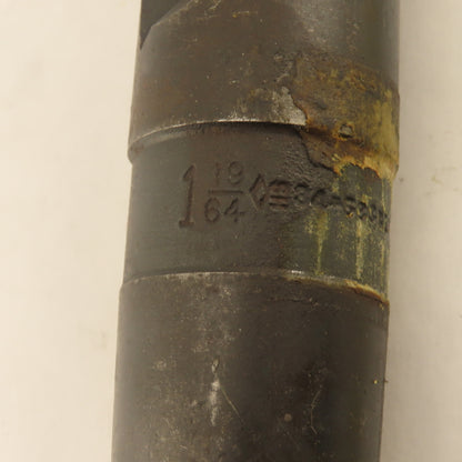 1-19/64" Extra Long Coolant Thru Twist Drill Morse Taper Shank MT4 22" OAL