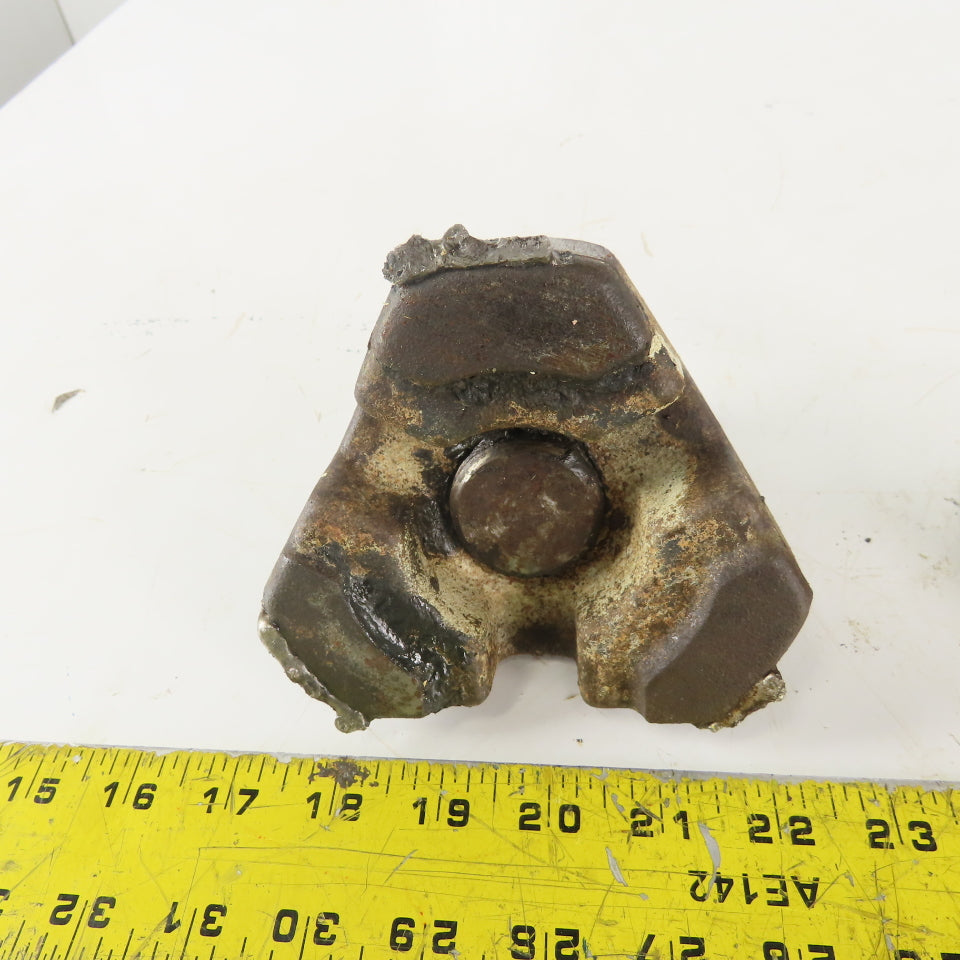 4" Adjustable Cast Iron Machine Riser Feet Lot of 4