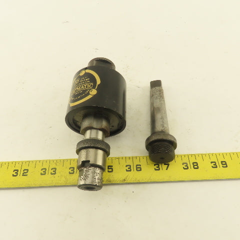 Tapmatic A3 #0-1/4" M1.4-M7 Tap Size Tapping Head Attachment Morse Taper MT#2