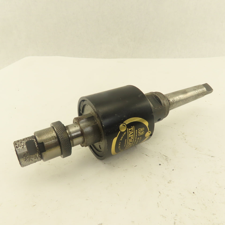 Tapmatic A3 #0-1/4" M1.4-M7 Tap Size Tapping Head Attachment Morse Taper MT#2