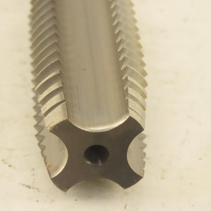 North American 1"-8 NC HS +.007 4 Flute Straight Hand Plug Tap 10" OAL