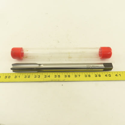 North American 1"-8 NC HS +.007 4 Flute Straight Hand Plug Tap 10" OAL