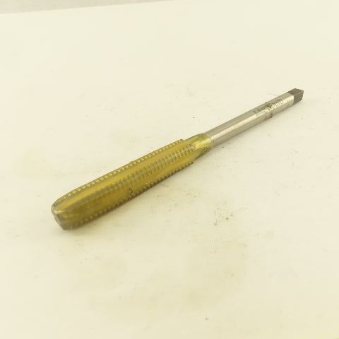 Thread Forms Inc. 3/8-16NC HS +.005 G LEFT Hand Plug Tap Straight 4 Flute 5" OAL