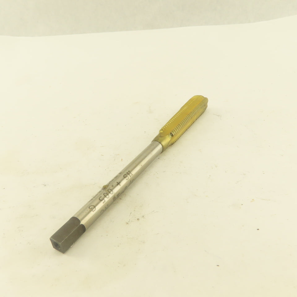 Thread Forms Inc. 3/8-16NC HS +.005 G LEFT Hand Plug Tap Straight 4 Flute 5" OAL