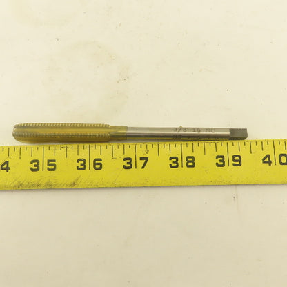 Thread Forms Inc. 3/8-16NC HS +.005 G LEFT Hand Plug Tap Straight 4 Flute 5" OAL