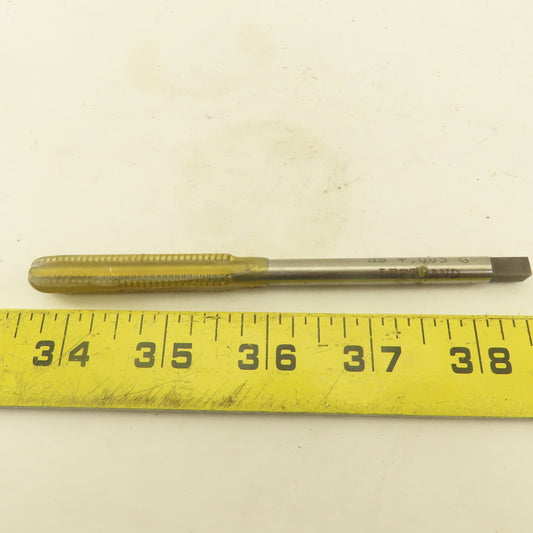 Thread Forms Inc. 3/8-16NC HS +.005 G LEFT Hand Plug Tap Straight 4 Flute 5" OAL