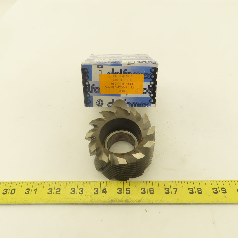 Dolfamex 3" OD x 1-3/4" W x 1-1/4" Arbor Roughing Shell End Mill