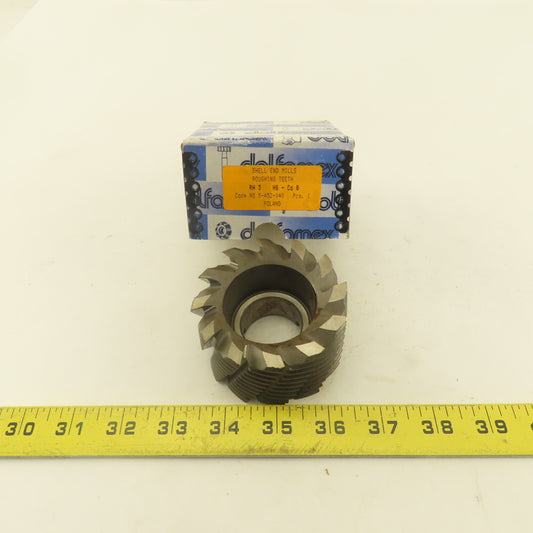 Dolfamex 3" OD x 1-3/4" W x 1-1/4" Arbor Roughing Shell End Mill