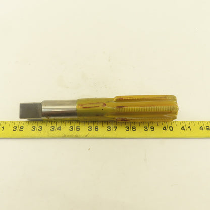 Thread Forms Inc. 1-3/8"-12 NS HS H-4 Plug Tap Straight 6 Flute 8" OAL