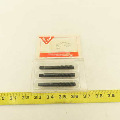 Vermont M10-1.5 HSG Spiral Point 3 Flute Hand Plug Tap Lot of 3