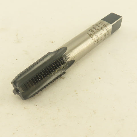 Vermont 1/4" NPTF Pipe Tap 4 Flute Extra Length 3-1/2" Ground Dryseal Lot Of 3