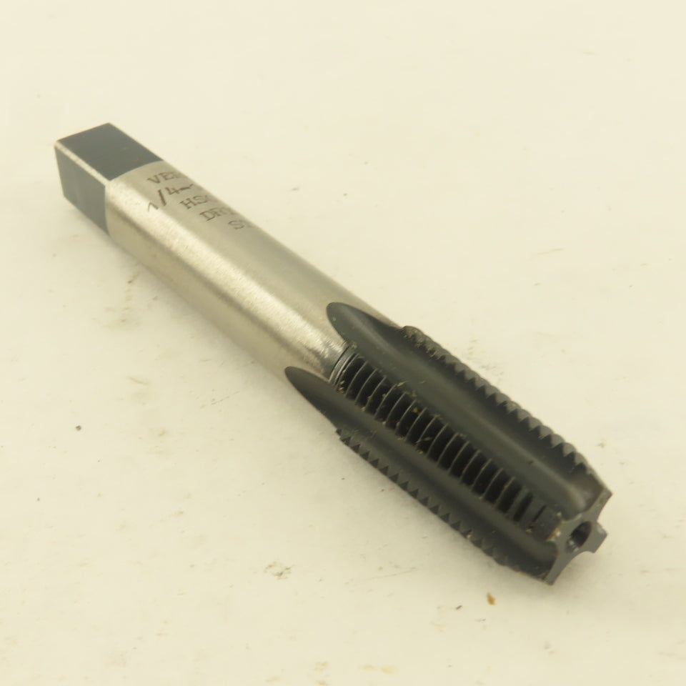Vermont 1/4" NPTF Pipe Tap 4 Flute Extra Length 3-1/2" Ground Dryseal Lot Of 3