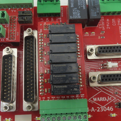 WardJet WJ-A-20346 Water Jet Cutting Machine Circuit Board Control Interface