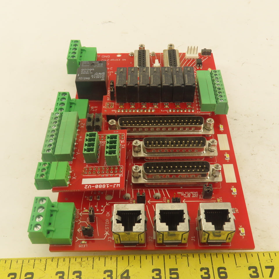 WardJet WJ-A-20346 Water Jet Cutting Machine Circuit Board Control Interface