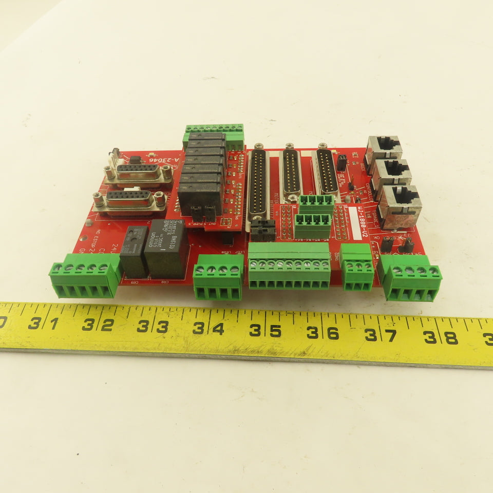 WardJet WJ-A-20346 Water Jet Cutting Machine Circuit Board Control Interface