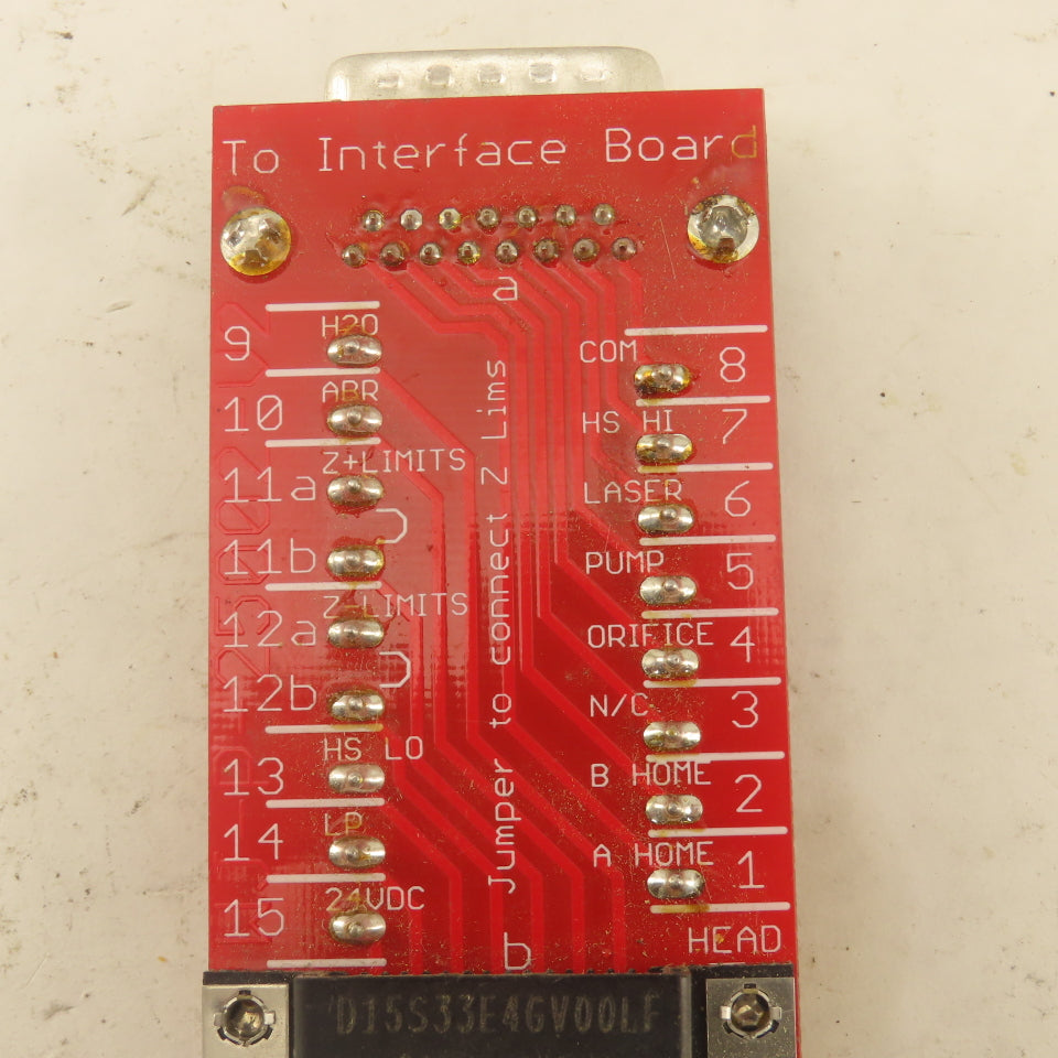 WaterJet WJ-A-25006-V2 Circuit Board Interface Jumper