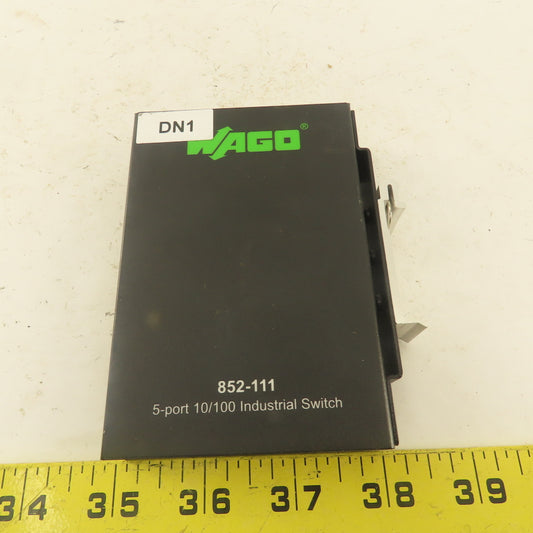 Wago 852-111 5 Port 10/100 Industrial Switch
