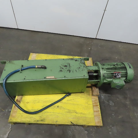 15Hp Horizontal Hydraulic Power Unit 28 Ga 3Ph W/Denison T1C 014 21 R 00 Pump