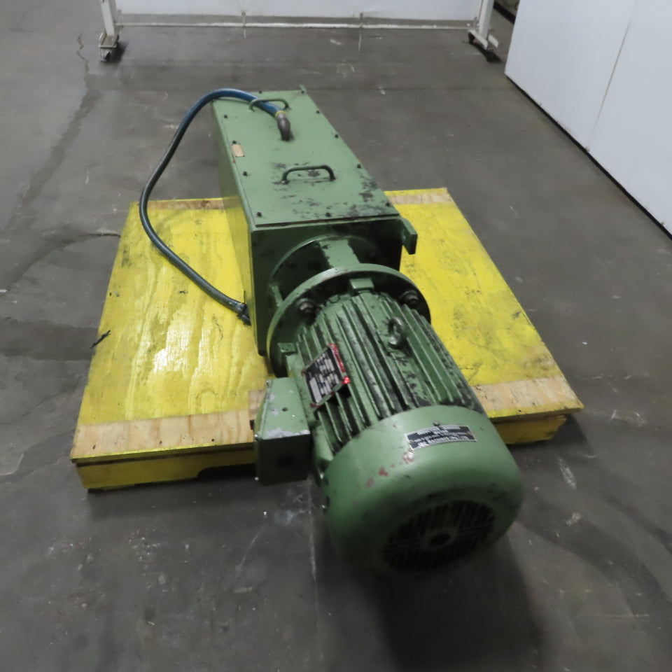 15Hp Horizontal Hydraulic Power Unit 28 Ga 3Ph W/Denison T1C 014 21 R 00 Pump