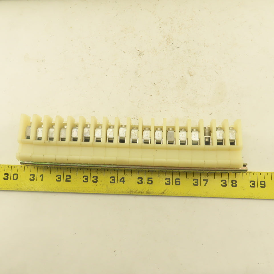 Allen Bradley Bul 1492 Style CA Single Pole Contact Blocks On Rail Lot Of 80