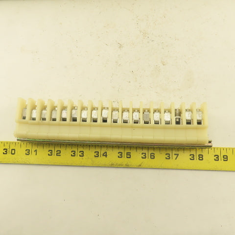 Allen Bradley Bul 1492 Style CA Single Pole Contact Blocks On Rail Lot Of 80