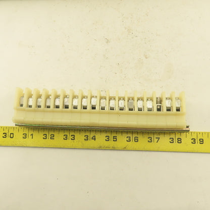 Allen Bradley Bul 1492 Style CA Single Pole Contact Blocks On Rail Lot Of 80