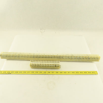 Allen Bradley Bul 1492 Style CA Single Pole Contact Blocks On Rail Lot Of 80