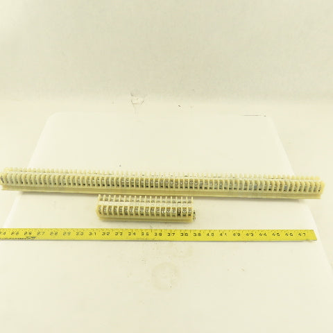 Allen Bradley Bul 1492 Style CA Single Pole Contact Blocks On Rail Lot Of 80