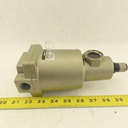 SMC AMG350-N04C 1/2" NPT Pneumatic Condensate Separator Drain Catch 1500l/min
