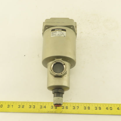 SMC AMG350-N04C 1/2" NPT Pneumatic Condensate Separator Drain Catch 1500l/min