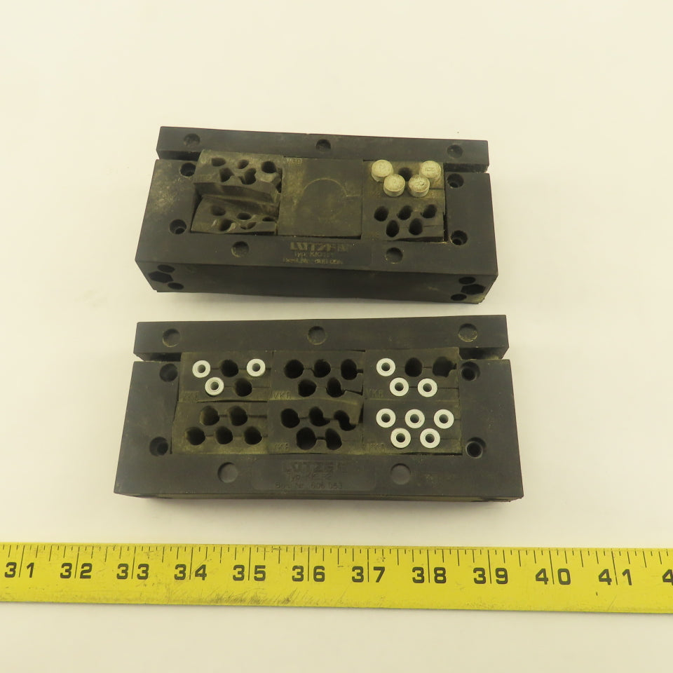 Lutze KKLR2 606 053 Cable Fix Modular Strain Relief Assembly Lot of 2