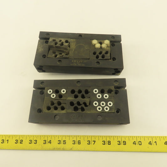 Lutze KKLR2 606 053 Cable Fix Modular Strain Relief Assembly Lot of 2
