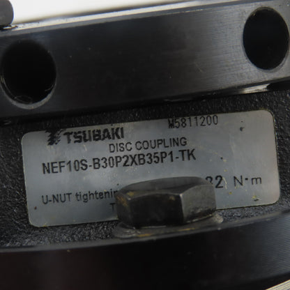 Tsubaki NEF10S-B30P2XB35P1-TK ECHT-FLEX Flexible Disc Coupling 30mm x 35mm Shaft