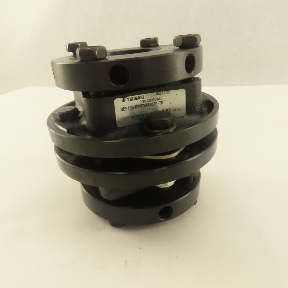 Tsubaki NEF10S-B30P2XB35P1-TK ECHT-FLEX Flexible Disc Coupling 30mm x 35mm Shaft