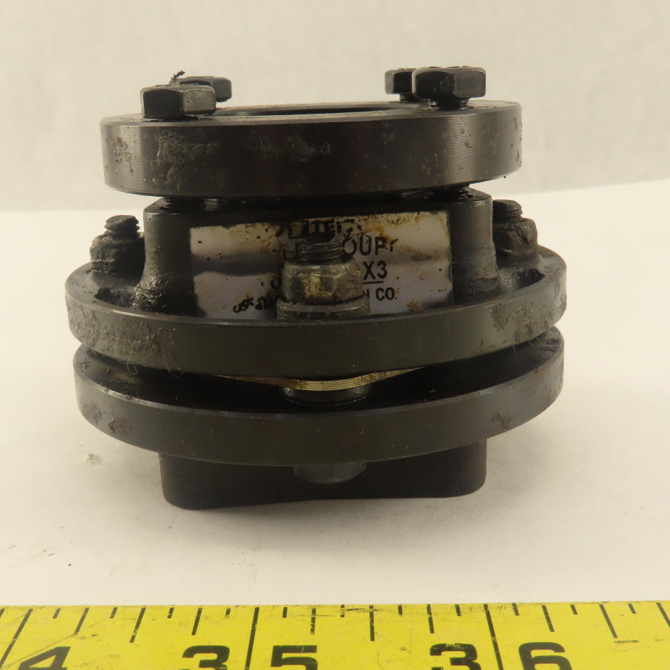 Tsubaki ECHT-FLEX Flexible Disc Coupling 30mm x 35mm Shaft Missing Hub