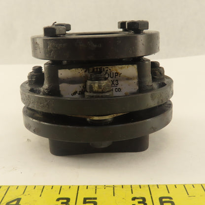 Tsubaki ECHT-FLEX Flexible Disc Coupling 30mm x 35mm Shaft Missing Hub
