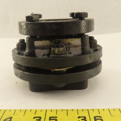Tsubaki ECHT-FLEX Flexible Disc Coupling 30mm x 35mm Shaft Missing Hub