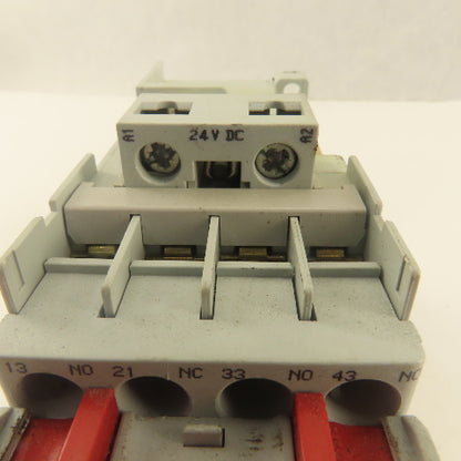 Allen Bradley 700-CF310Z 600V 25A 3Ph Contactor Relay 100S-F 24V Coil