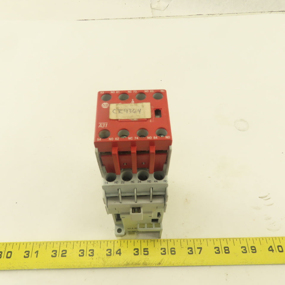Allen Bradley 700-CF310Z 600V 25A 3Ph Contactor Relay 100S-F 24V Coil