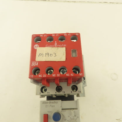 Allen Bradley 100S-C43ZJ14C 600V 75A Contactor Starter Overload 9-45A Trip 24VDC