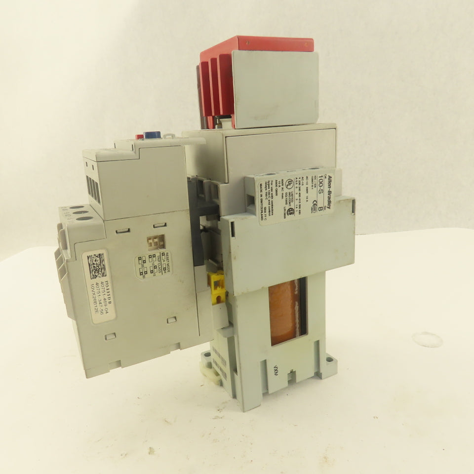 Allen Bradley 100S-C43ZJ14C 600V 75A Contactor Starter Overload 9-45A Trip 24VDC
