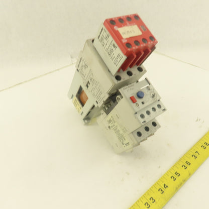 Allen Bradley 100S-C43ZJ14C 600V 75A Contactor Starter Overload 9-45A Trip 24VDC