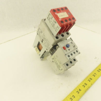 Allen Bradley 100S-C43ZJ14C 600V 75A Contactor Starter Overload 9-45A Trip 24VDC